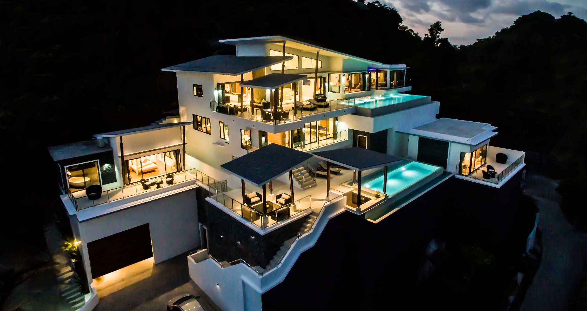 Современная 4 спальная вилла с панорамным видом на море - Фото 4