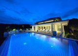 Sleek villa panoramic view Bo Phut Hills