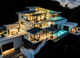 Contemporary 4 bed sea view villa