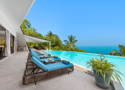 Unique 11 bed sea view villa for sale Samui