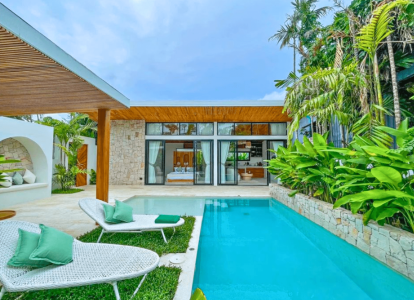 Stylish 1 bedroom villas for sale Bophut