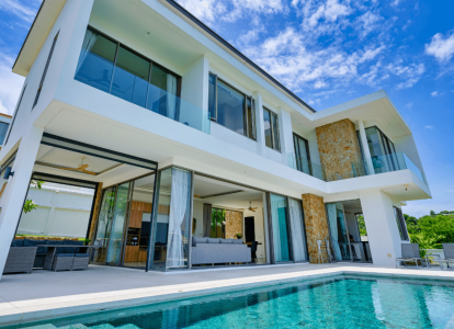 Contemporary 3 Bed Modern Pool Villas Bo Phut