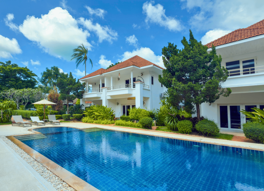 Townhouse for sale with garden view