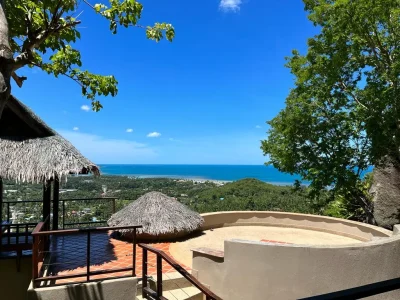 Tropical 2 bedroom villa sea view