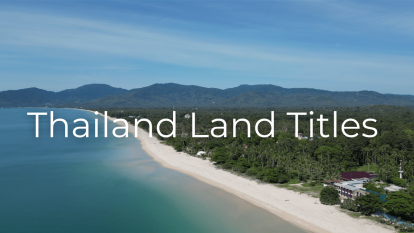 Thailand Land Titles