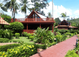 4 bedroom sea view villa Bang por beach