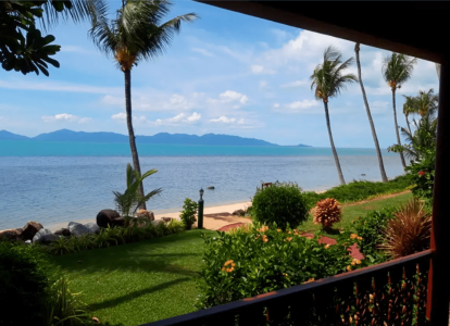 Gorgeous 5 bed tropical beachfront villa