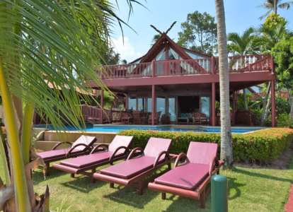 Unique traditional Thai style villa with 3 bedrooms.