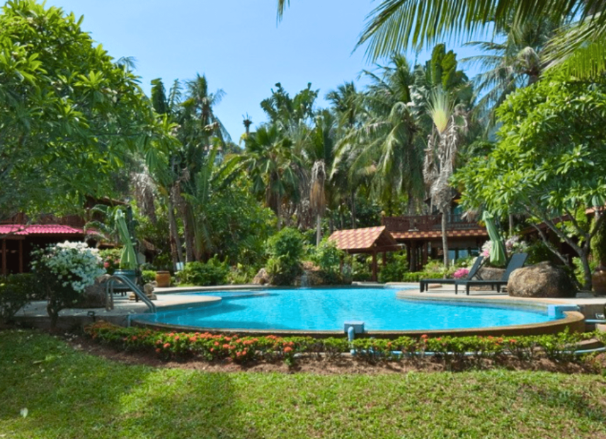 3 bedroom sea view villa for rent Samui