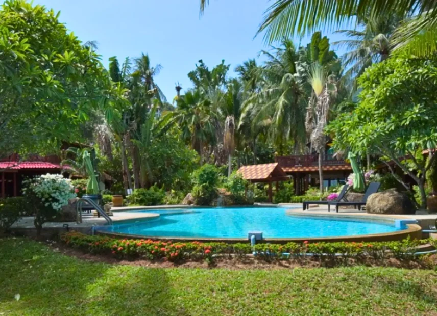 3 bedroom sea view villa for rent Samui