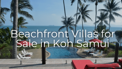 Beachfront Villas popular for Sale in Koh Samui
