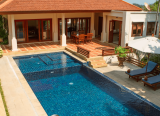 Charming 4 bed villa or 3 with a home office Choeng Mon for sale