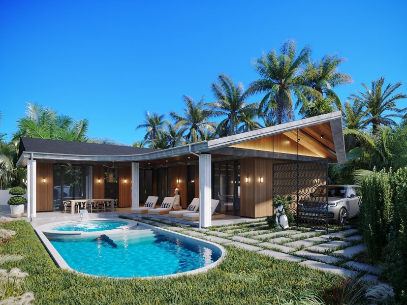 Stylish villa for sale Ban Tai area